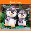 Penguin Scarf Plush Toys Children Cute Cartoon Birthday Holiday Dolls Gifts