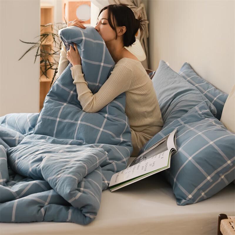 Washed Cotton Soy Fiber All-Season Duvet