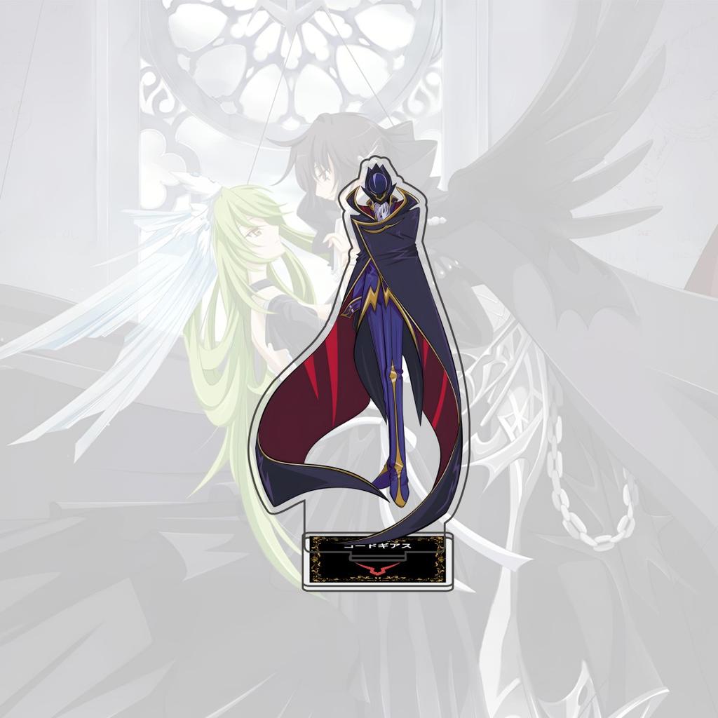 Anime Code Geass: Lelouch of the Rebellion 15 cm acrylic character Lelouch C.C standing model desktop decoration fan gift