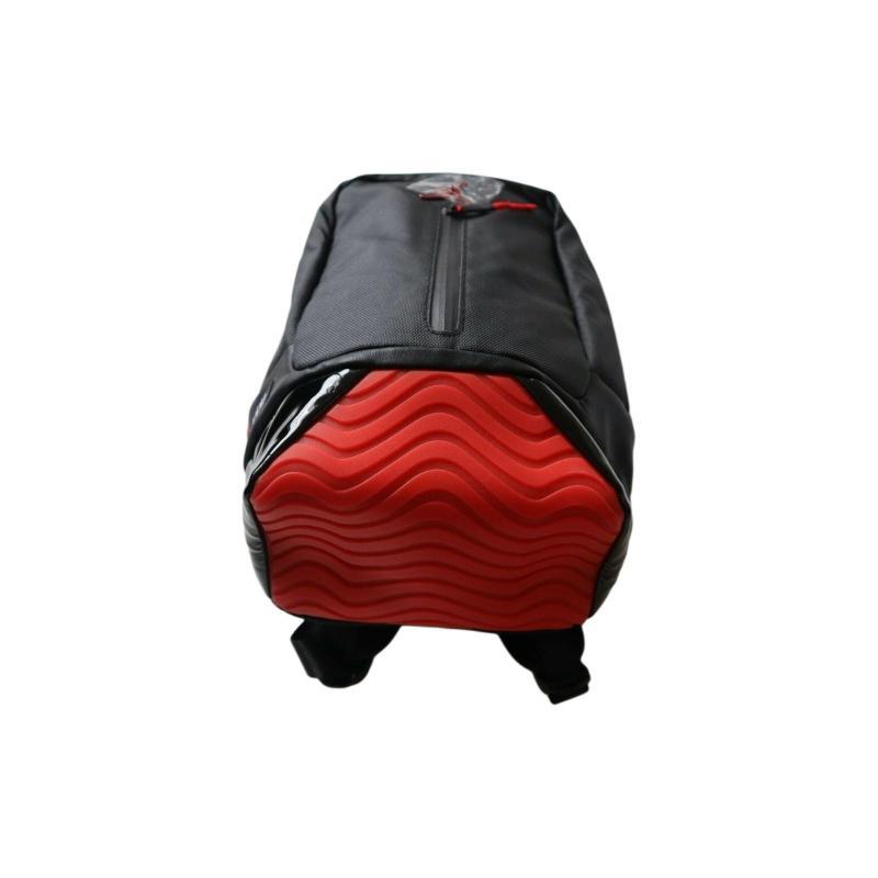 Jordan Polyester Basketball Bag Backpack Small Size Unisex Black Red Jordan 7A0024-KR5