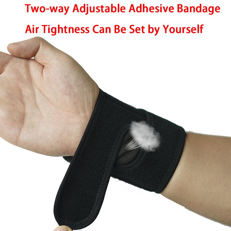 Elastische Handgelenkbänder, 1 Paar Handgelenkbänder mit Federunterstützung, verstellbarer Handgelenkauflagenschutz für Sportschutz, tägliche Fitness und Aktivitäten