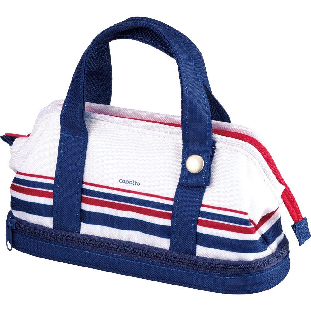 KOKUYO Pen Pencil Large Capacity Pen Kapatto Tricolor Case, Case, Pouch, F-VBF150-1