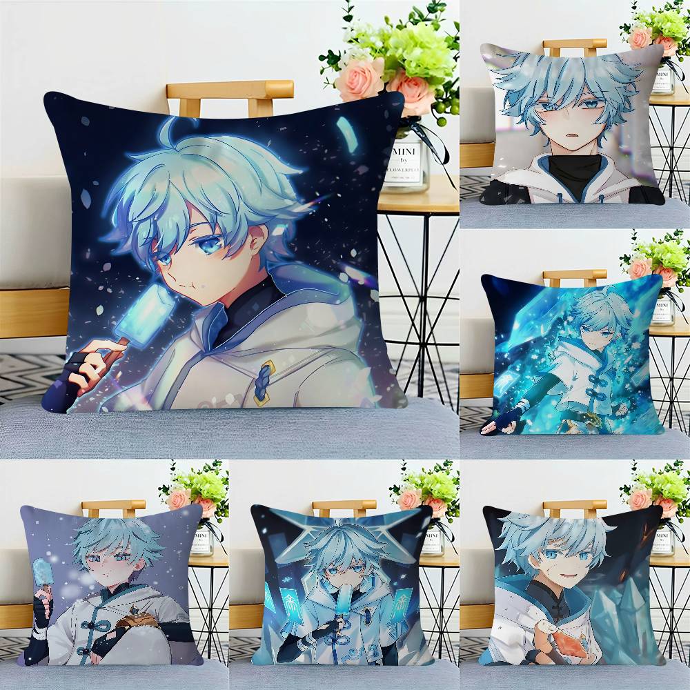 C-chongyunS CARTOON Pillow Case Removable Washable Cushion Cover – All-Season Soft Linen