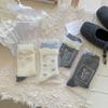 Flower Socks Women'S Autumn Sweet Double Bow Medium Tube Socks Color Matching Lace Stacking Socks