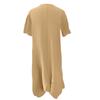 Women's Extra Long Dress Women's Lace Crochet Summer V-neck Flared Sleeves Color Sundress