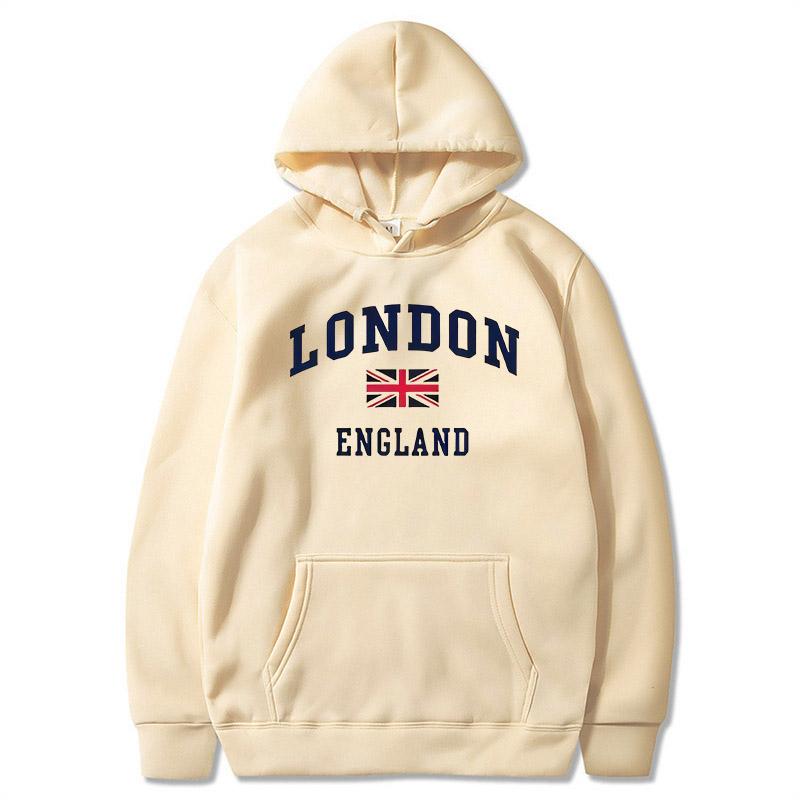 London England Hoodie Men's Hooded Sweatshirts Winter Autumn Fleece Outdoor Sports Casual Pullover men womens Hoodies Clothing