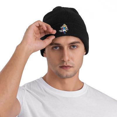 Chapeaux Beanie de Jeu d'Expédition Chapeaux Bonnet Femme Homme Drôle Hippie Chapeau Tricoté Design Printemps Bonnets Chauds