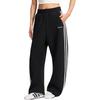 adidas Originals Curved Pants Loose Three Stripe Drawstring Blade Pants Knitted Sports Pants Women Pants KX7981