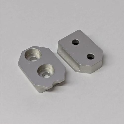 Aluminum Male Mounting Bracket for One-Touch Tool Holders, Compatible with Slim Tool Holders, Includes Screws and Nuts (5 Sets)