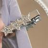 Teens Girl Hair Clip Diamond Star Shape Hair Barrettes for Summer Bangs Wear