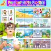 Explosive Creativity DIY Sticker Book for Kids: Reusable and Educational Baby Toy