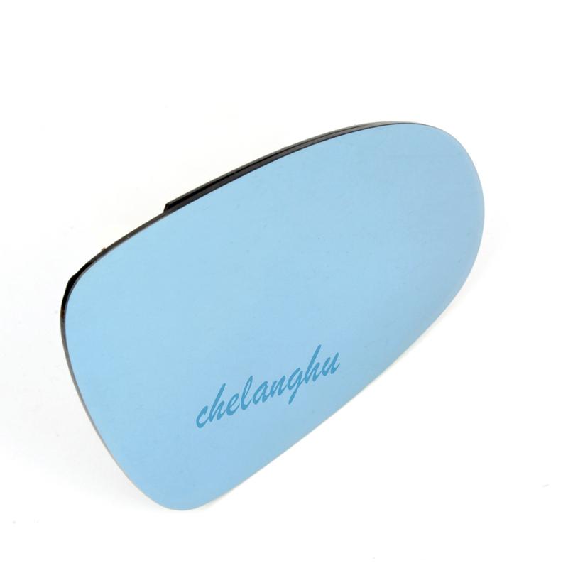 Lens For VW Passat B6 2006 2007 2008 2009 2010 Rearview Mirror Blue Glass Car Accessories  0857521 0857522