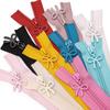 4.5m Zipper 10 Zipper Puller Bow Nylon Zipper Tape  for Sewing Clothing Accessories