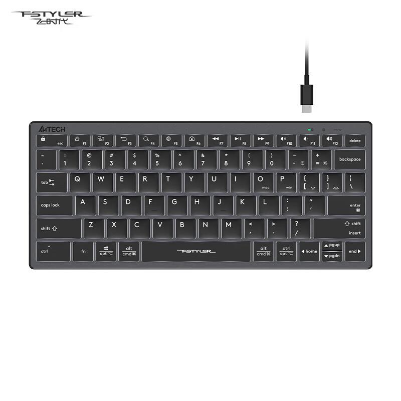 

A4Tech FX61 Wired Backlit Scissor-Switch Keyboard
