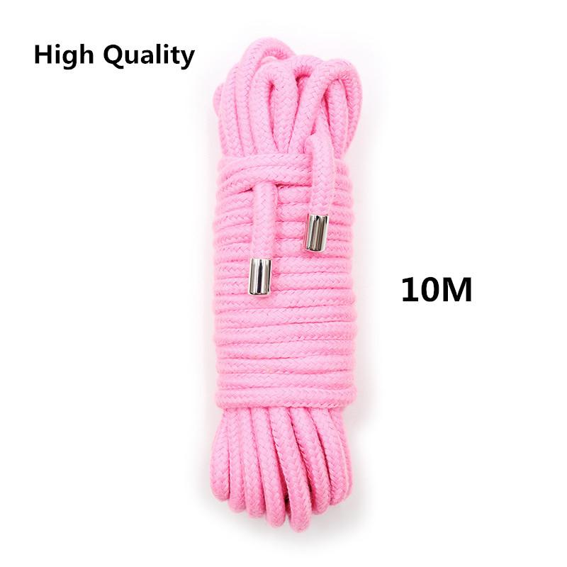 5/10/20M Hemp Shibari Rope BDSM Bondage Rope for Adult Tying Sex Games Slave Body Restraint Rope To Tied Binding SM Sex Toys