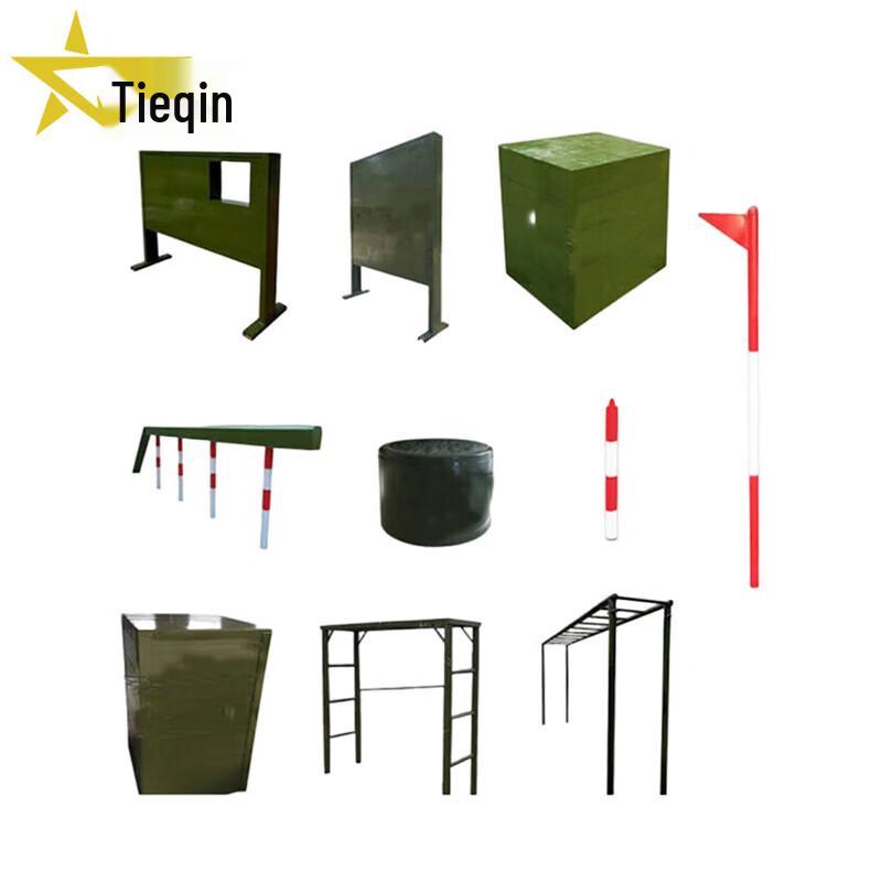 Tieqin Fixed 400m Outdoor Obstacle Course Set