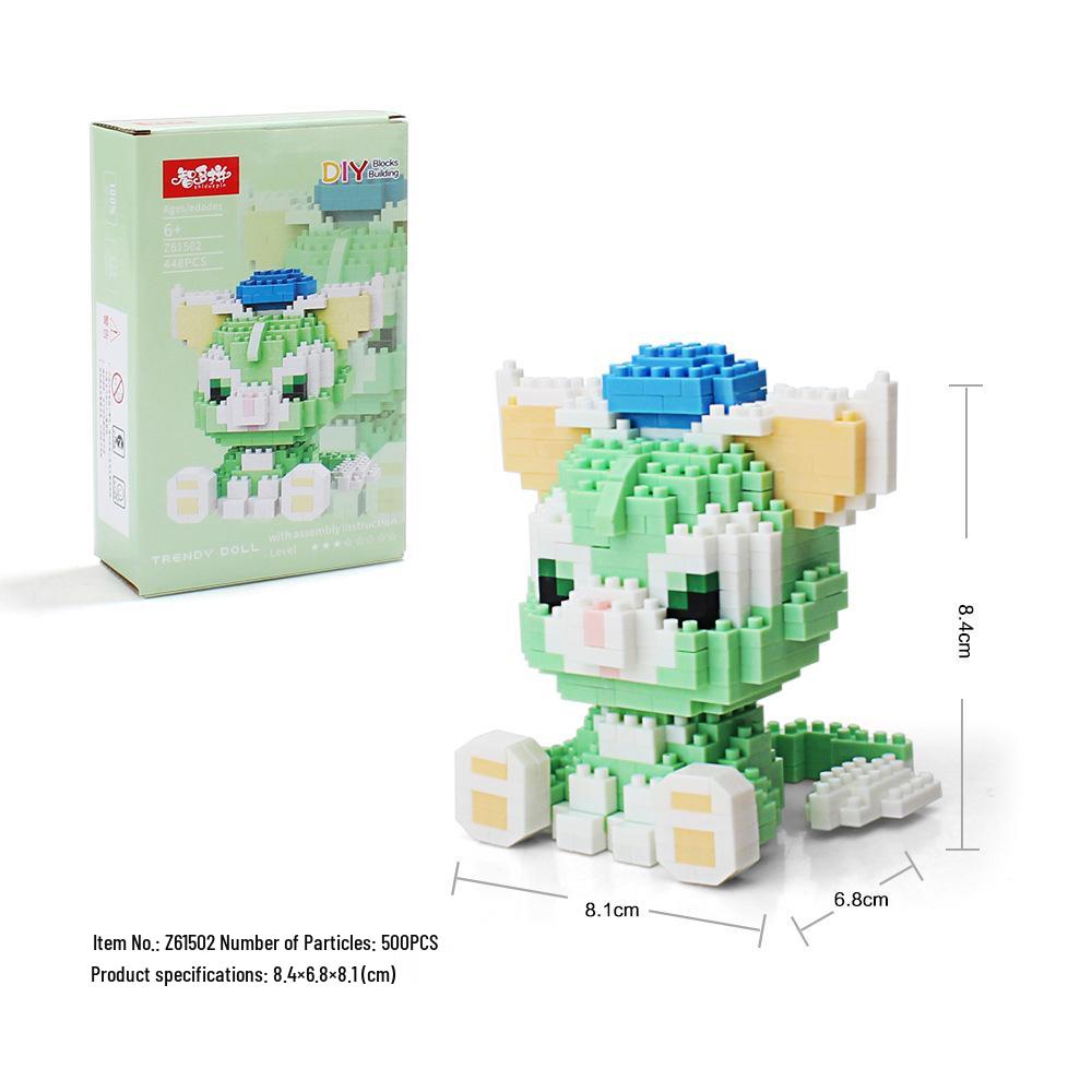 Kuromi and My Melody Compatible Building Blocks for Girls - Sanrio-Inspired Toys