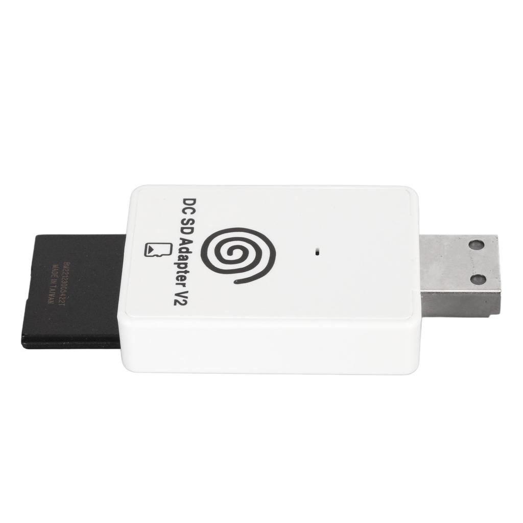 For DC Card Reader Storage Card Reader Adapter with CD for Sega Dreamcast Dreamshell V4.0 Game Machi