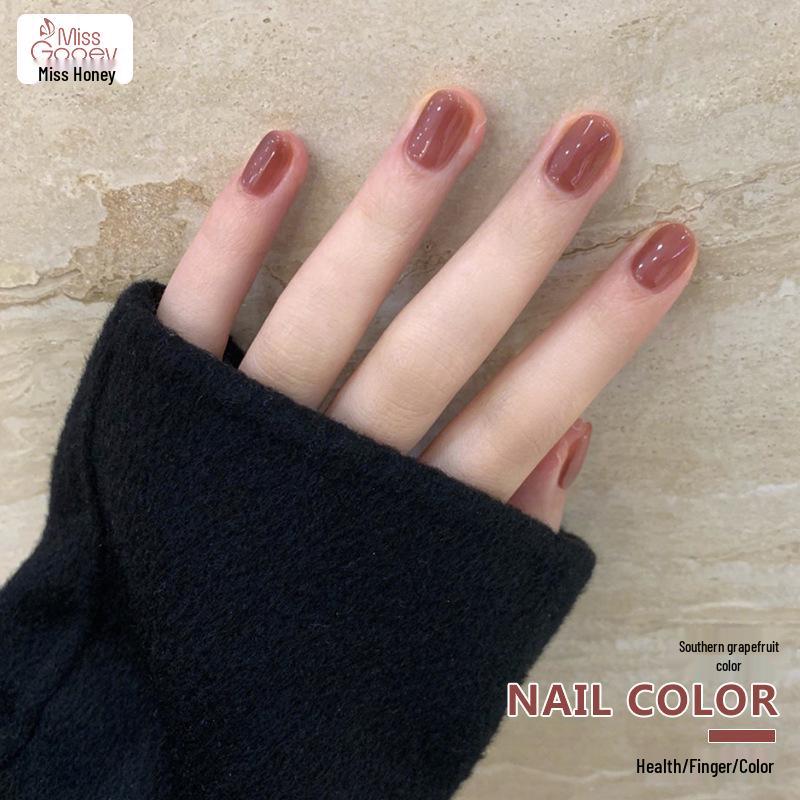 Summer 2025 Ice Transparent Nude Nail Gel Polish - Popular Whitening Jelly Color Series