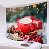 Home Decor Tapestry Christmas Tree Reindeer Snow Star Wall Tapestry Wall Hanging Room Wall Decor Backdrop Tapisserie De Noël
