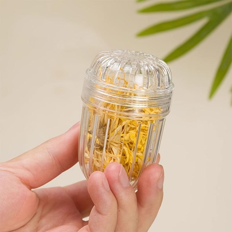 1/2/5PCS Flower Tea Ball Tea Filter Bubble Tea Brewing Separator Water Strainer Tea Dripper Tea Chamber Portable Tea Infuser