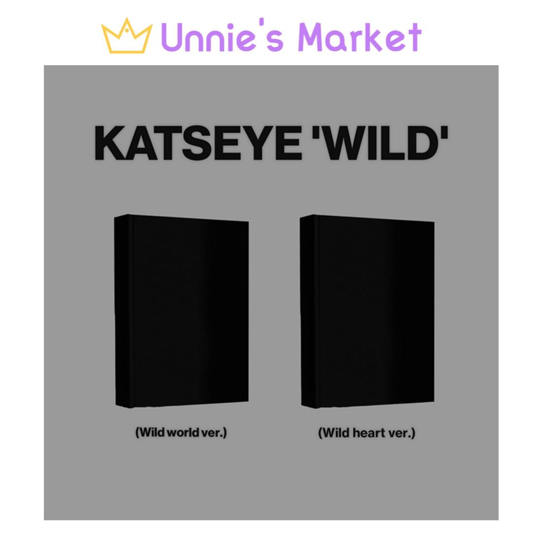 [Предзаказ] [POB из WEVERSE SHOP] KATSEYE [WILD] 3-й мини-альбом + Бесплатный подарок NO POB(Album only)_Random ver.