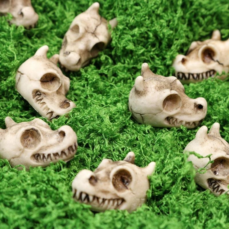 20Pieces Dragon Bone Skulls for Creative Halloweens Decoration and Spookys Event Planning