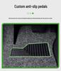 BYD Yuan UP Car Mats: Silk Loop Driver's Seat & Rear Floor Mats, Upper Carpet, Thickened Single Piece