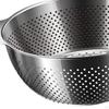 3L Food Strainer Supplies with Handles ,Salads Basket ,Stainless Steel Kitchen Colanders, for