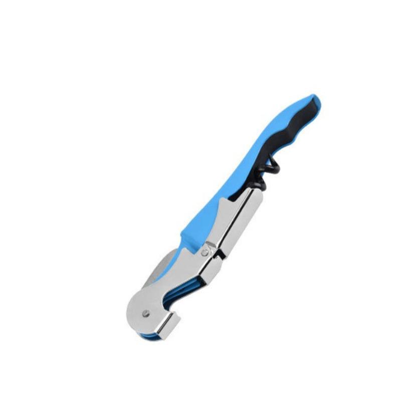 Professional Wine Opener with Foil Cutter 410 Waiter Corkscrew  ,Manual Wine Bottle Opener for Servers, Bartenders and Waiter синий