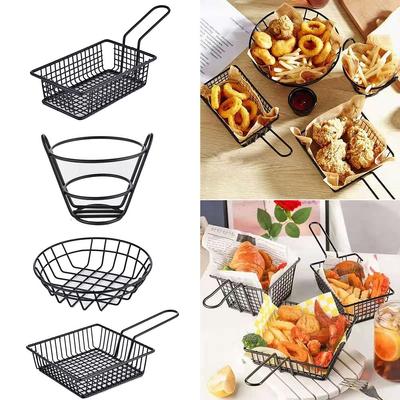Family-style Chips Basket Outdoor Dining Portable Handle