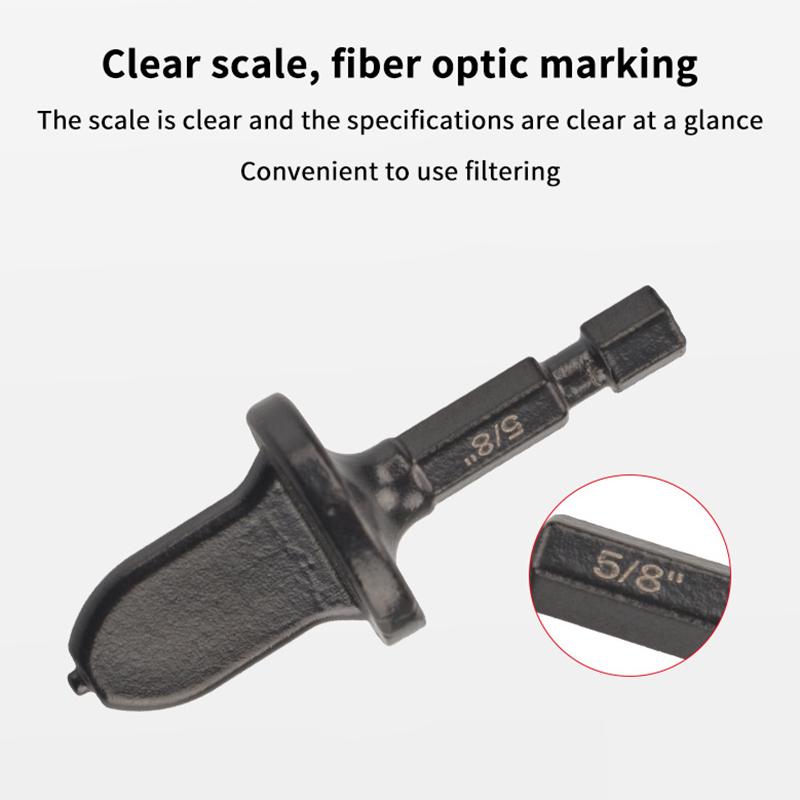 1/5Pcs Tube Pipe Expander Hexagonal Handle Metal Copper Pipe Takeover Tool Air Conditioner Repair Electric Drill Bit Flaring Too