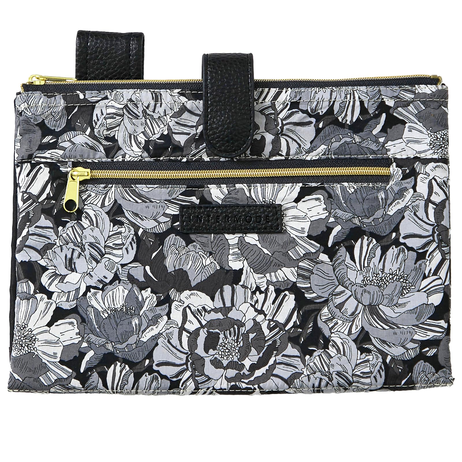 

Сделано с Liberty pouch 18704021 Чехол 18704021A Черный 22 см шириной x 15 см длиной x 1 см глубиной [Ткань Intermode] Многоцелевой в стиле блокнота Женский [A]