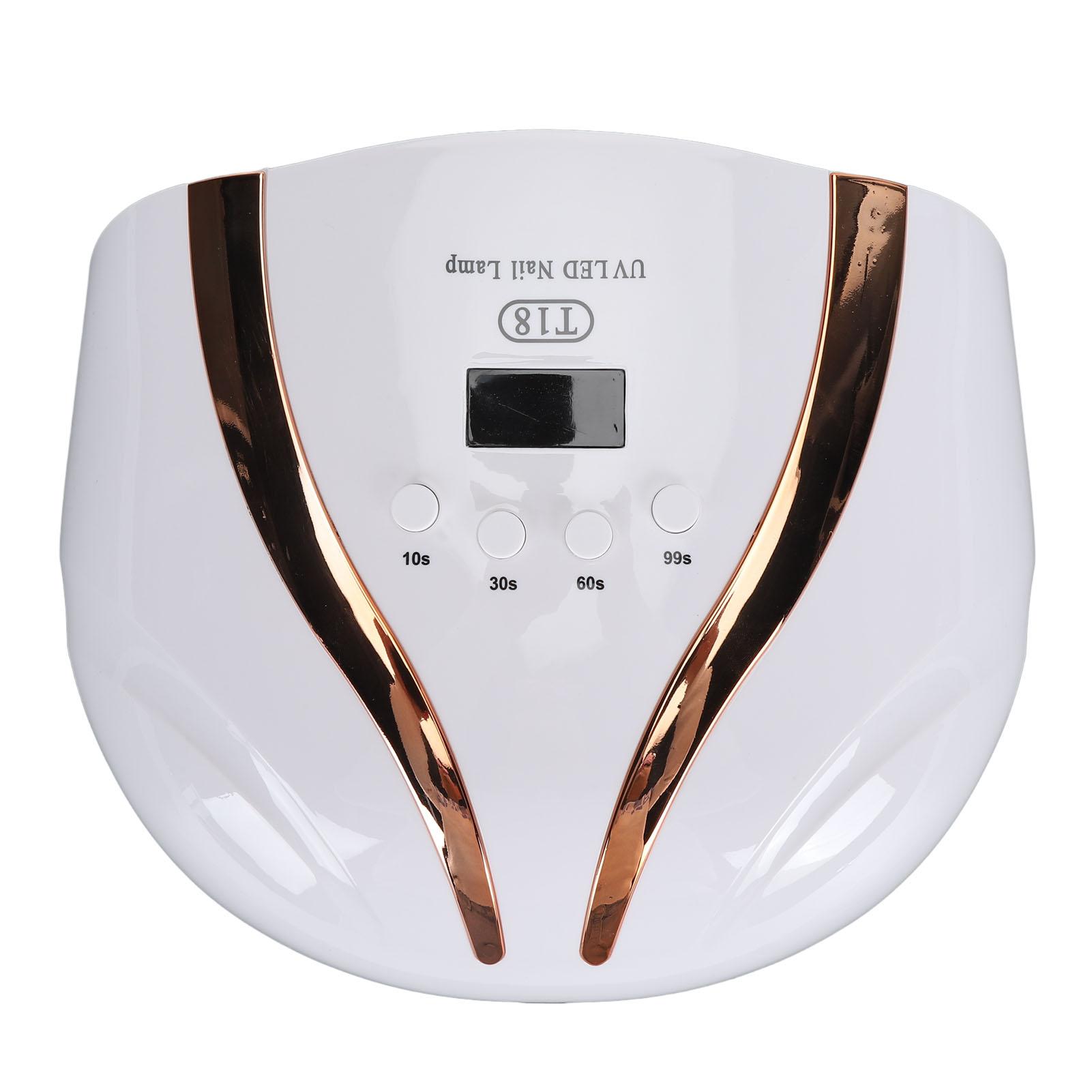 

Лампа для ногтей высокой мощности, быстросохнущая, долговечная, безопасная, профессиональная УФ-лампа для нейл-арта EU Plug