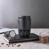 Spill Proof Lid Travel Coffee Mug 260ML Car Thermos Cup Petal Cup Insulated Coffee Cup  Office Use