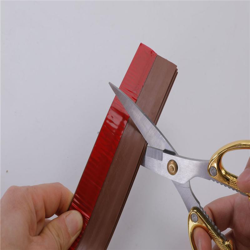 100*4.5cm Door Bottom Seal Strip Under Door Weatherstrip Sealing Strips Draft Stopper Door Seal Anti-Cold Gap Blocker Windproof