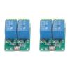 2Pcs Relay Module 2 Channel 5V Plug and Play USB PC Intelligent Control Electric Relay