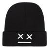 Autumn and Winter Warm Fashion Knitted Cap Versatile Men's and Women's Cartoon Expression Beanies Cap