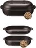 Ishigaki Industries Ishigaki DL Cast Iron Sweet Potato Baking Pot with Ceramic Balls 4495