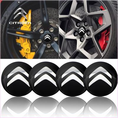56/60mm Coprimozzo Centrale Ruota Pneumatico Auto Adesivo Emblema Styling Auto Per Citroen C2 C3 C4 C5 C6 C1 DS3 DS4 DS5 DS7 Xsara Berlingo Saxo
