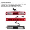 High Mount Brake Light LED Brake Light LED High Mount Third Brake Light Rear Lamp Fit for 1500/2500/3500 99-06 Third Brake Lamps