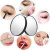 Round Enlarging Cosmetic Mirror High-definition Bathroom Makeup Mirror  Eyebrow