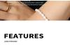 Elegant Heart Pendant Necklace with Natural Freshwater Pearl and Clavicle Chain