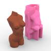 Resin Body Molds Silicone Body Stand Mold 3D Female Candle Mold Women Model Mold Epoxy Human Mold for Resin Casting