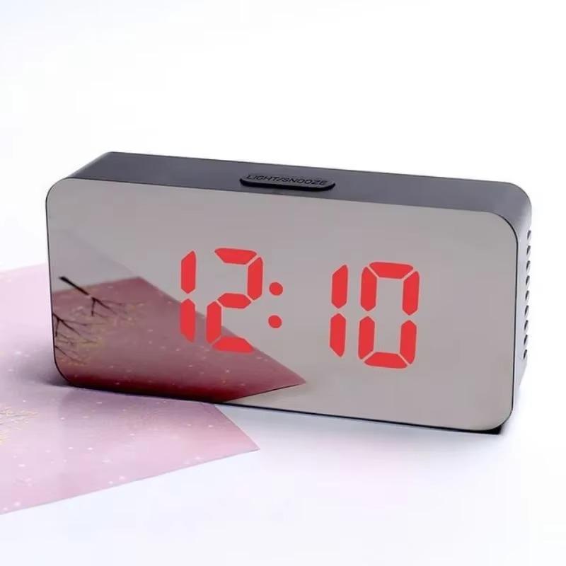 USB Power LED Table Clock Bedroom Bedside Digital Electronic Office Desk Alarm for Home Decor Desk Table Clocks Home Decor