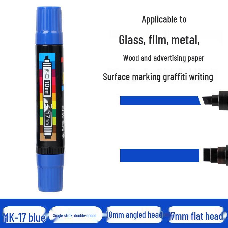 Feiluo Lang POP Double-headed Refillable Marker Pen for Posters and Advertising
