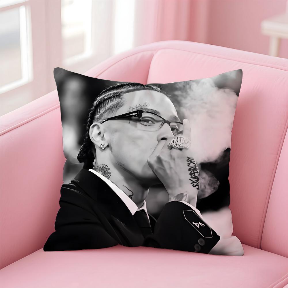 Central C-Cee Singer Cushion Cover Comfortable Reversible Pillow Cover Ideal For Car Sofa Bedroom & Beyond