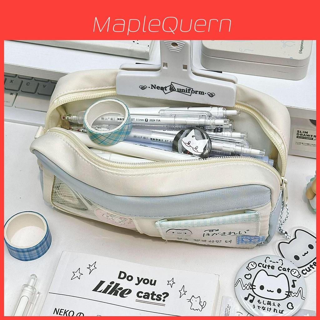 Student Pencil Case With Large Capacity And Multilayer Storage For School Supplies