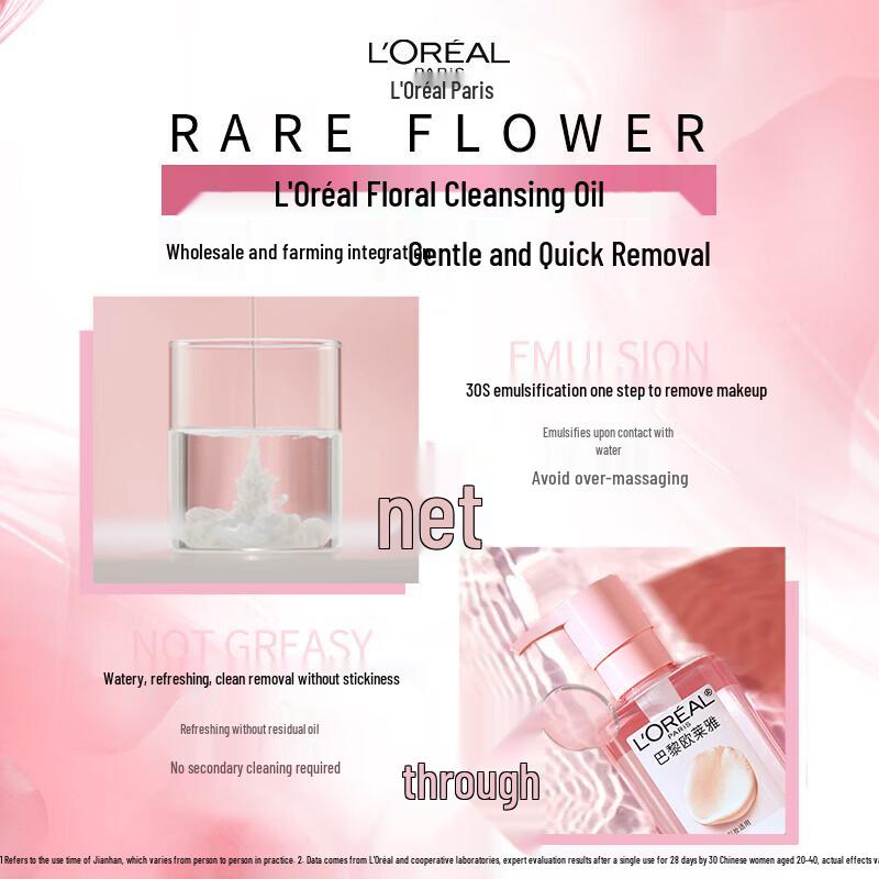 L'Oréal Floral Extract Purifying Cleansing Oil 250ML
