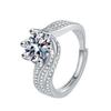 Hot Selling Light Luxury Cool Style European and American Niche Ring Exquisite Personality Fashionable Versatile Ring